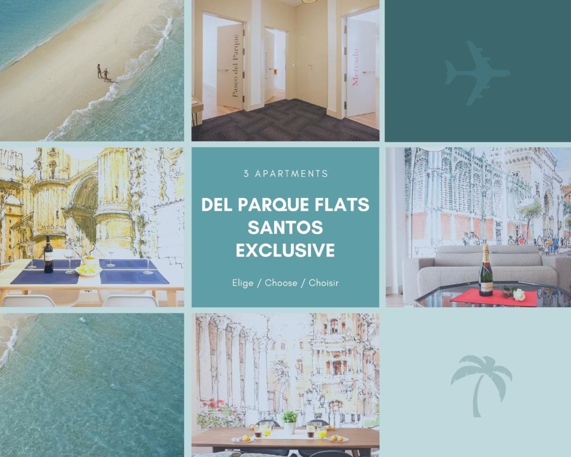 Del Parque Flats Santos Exclusive Leilighet Málaga Eksteriør bilde